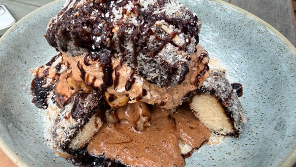 sweet sugary dessert